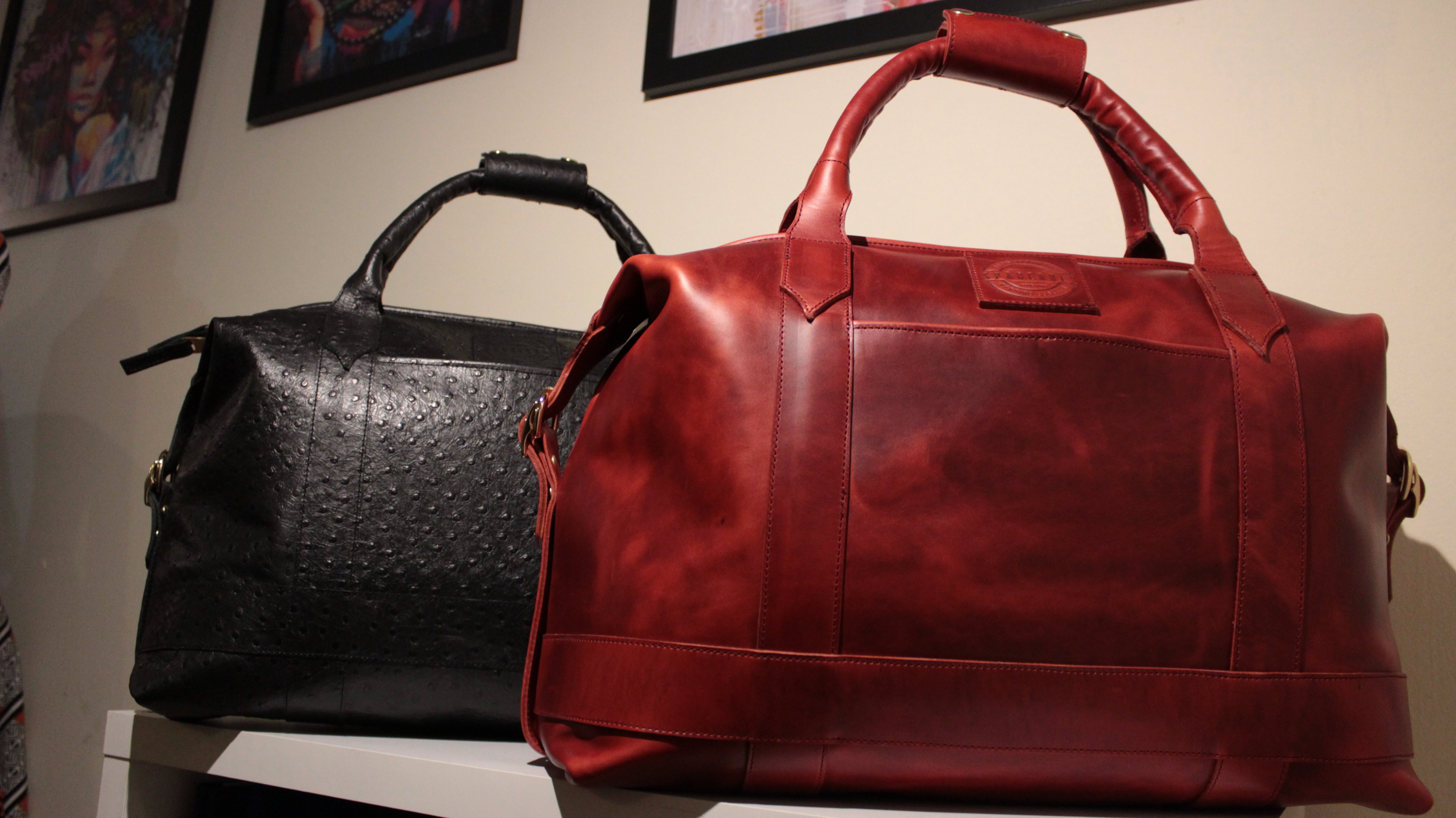 Red Oxford Medium Duffel